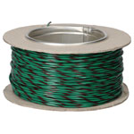 Rapid Equipment Wire 16/0.2mm Green/Red 100m