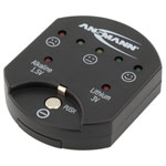 Ansmann 1900-0035 Battery Tester LED Display Tests 1.5V-3V Cells