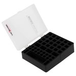 Ansmann 1900-0041 Battery Box Stores 48 Batteries AAA/AA/9V Dust-Proof