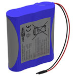 Ansmann 2447-3031-60 Battery Pack Li-ion 10.8V 2600mAh 3x18650 UN38.3 Safe