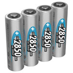 Ansmann 5035212 AA Battery Rechargeable NiMH 2650mAh High Power 4pcs