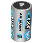 Ansmann 5035361 maxE Rechargeable D Battery NiMH 8500mAh Low Self-Discharge