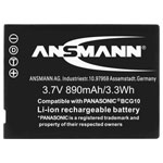Ansmann 5044593 Camera Battery 3.7V 890mAh replaces DMW-BCG10e