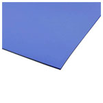 Antistat 082-0044 ESD Mat Blue 1200x1000x2mm Synthetic Rubber Two-Layer