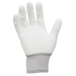 Antistat 109-0007-P ESD Gloves Small Nylon PU Fingertip Coating