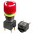 APEM A01ES-D Kill Switch Ø24mm IP65 Front 1pc Gerillt Not-Aus-Op.