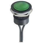 APEM IAR3F1300 IA Series Pushbutton 24V DC 2A IP67 16x20mm Momentary
