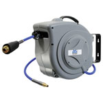 as - Schwabe 12613 Air Hose Recoiler 15m 12 Bar Wall Mount Durable
