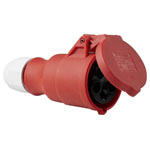 as - Schwabe 61425 CEE Connector 16A 400V Impact-Resistant Polyamide Housing