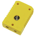 B+B Thermo-Technik 0220 0003 Thermocouple Connectors Yellow Reverse Polarised
