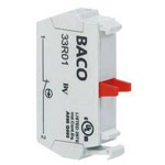 BACO BA33R10 Contact Element Momentary 600V 1pc via Adapter
