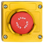 BACO LBX130091 Kill/EPO Switch IP66 240V 2.5A with Enclosure