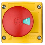 BACO LBX13102 Kill Switch 240V 2.5A IP66 2 Breakers Emergency Off