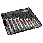 Bahco 111Z/11T Crowfoot Wrench Set 11-Piece Metric 8-76mm 1/2"-15/16"