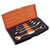 Bahco 1RM/S5 Ratcheting Crowfoot Wrench Set 5-Piece 8-19mm in Case