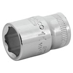 Bahco 6700SM-10 Bits 10mm 1-pc 1/4 Knurled High-Gloss Steel Alloy