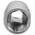 Bahco 6700SM-10 Bits 10mm 1-pc 1/4 Knurled High-Gloss Steel Alloy