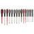 Bahco BE-9877 Ergo Screwdriver Set 15-Part for Various Screws