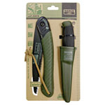 Bahco LAP-KNIFE Garden Knife 190mm & Folding Pruning Saw for Outdoors