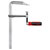 Bessey GZ25KG Screw Clamp 250mm Span 120mm Nosing Foldable Handle