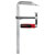 Bessey GZ40-12KG All-Steel Screw Clamp 400mm Span 90° Handle Ergonomic