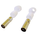 BKL 0403510 Coax Plug set IEC Connector/socket 9.50mm Cable diameter