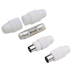 BKL 0403511 Coax Plug set IEC Coax Connector and socket 1 Set