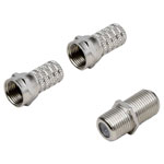 BKL 0403529 F Connector Set F Plug/Sockets 7mm Cable Diameter