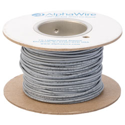 EcoWire Hook-up Wire 16 AWG Black 30.5m (100ft) - Alpha Wire