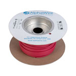 Alpha Wire 6718 RD005 Eco Wire 12AWG Red (30.5m Reel)