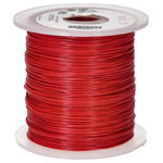 Alpha Wire 1852 RD001 28 AWG PVC Red Hook Up Wire 1KFT