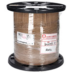 Alpha Wire 1943/3 BK003 3 Core 14 AWG PVC Unscreened Black Cables 250FT