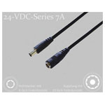 BKL 075915 DC Connector 5.5mm 2.5mm Coaxial High strength 2m single