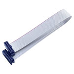 BKL 10120670 Ribbon Cable 2.54mm spacing 14 x 0.08mm² Grey 1pc