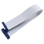 BKL 10120672 Ribbon Cable 2.54mm spacing 20x0.08mm² Grey 1pc