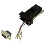 BKL 10121101 Adapter D-Sub 9-pin to RJ12 Socket Freely Assembleable