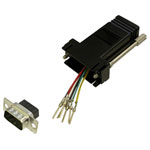 BKL 10121104 Adapter D-Sub 9-pin to RJ12 socket freely assembled