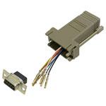 BKL 10121106 D-Sub 9-pin to RJ45 socket Adapter customisable.