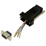 BKL 10121107 Adapter D-Sub 9-pin to RJ45 socket single assembleable