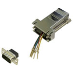 BKL 10121111 Adapter D-Sub 9-pin to RJ45 socket freely assembled