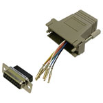 BKL 10121118 D-Sub 15-pin to RJ45 Adapter Freely Assembled