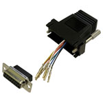 BKL 10121119 D-Sub 15-pin to RJ45 socket Adapter custom assembly