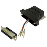 BKL 10121125 D-Sub socket 25-pin to RJ12 Adapter freely assembled