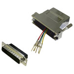 BKL 10121129 Adapter D-SUB Plug 25-pin to RJ12 socket freely assembled