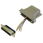 BKL 10121130 Adapter D-sub 25-pin RJ45 socket freely assembled