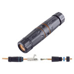 BKL 10121207 LSA Connector CAT 6a IP68 Outdoor Black 1pc