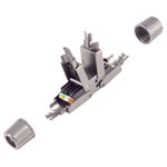 BKL 10121214 LSA Connector tool-free quick STP CAT. 6 A black 1pc