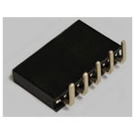 BKL 10122214 SIL socket 1 row 5 Pins per row 1pc tray