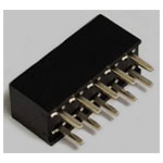 BKL 10122220 SIL socket 2 rows 5 Pins/row standard 1pc tray