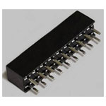 BKL 10122222 SIL socket 2 rows 9 Pins per row 1pc(s)
